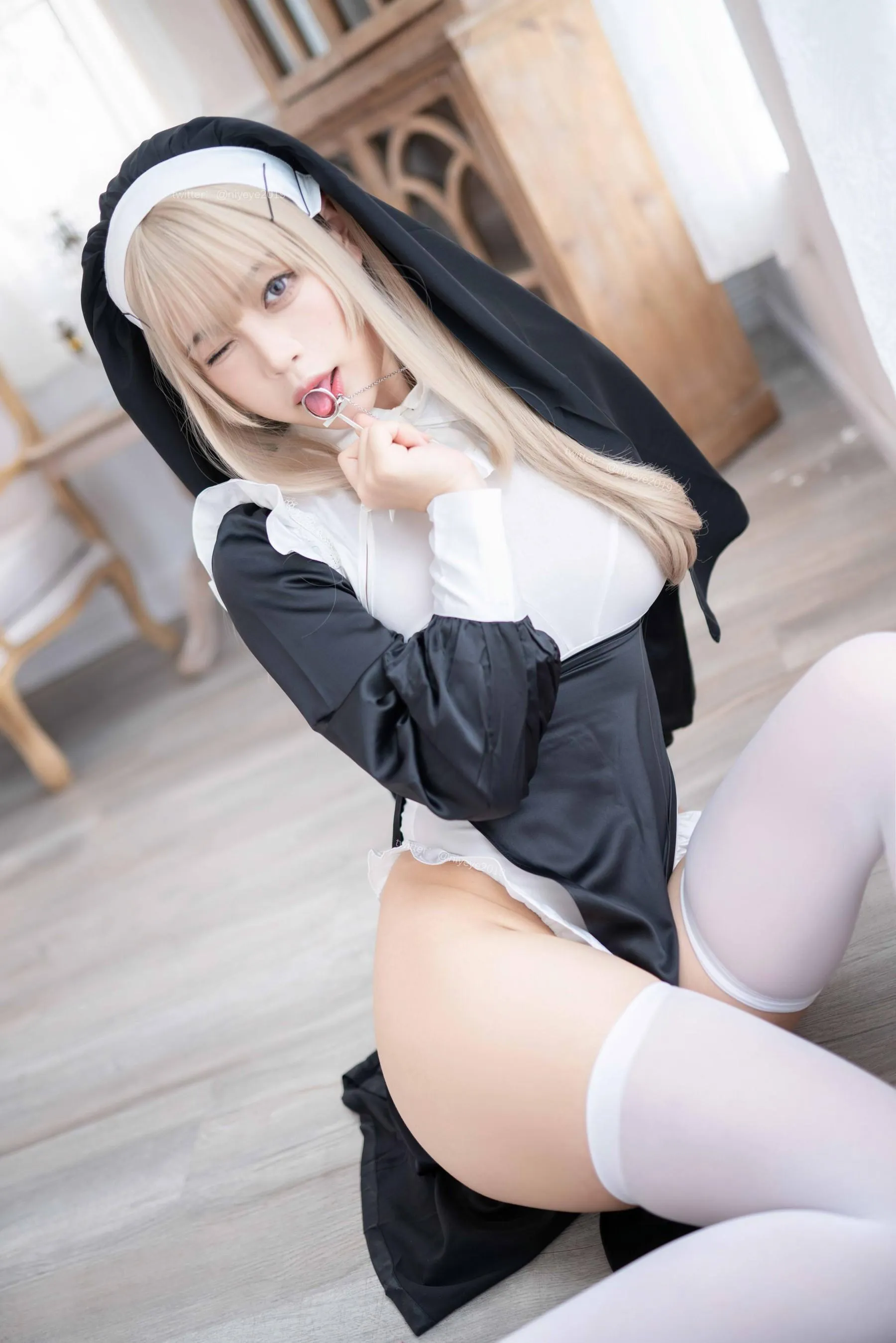 白烨 – NO.43 被xx的修女 [78P]插图4
